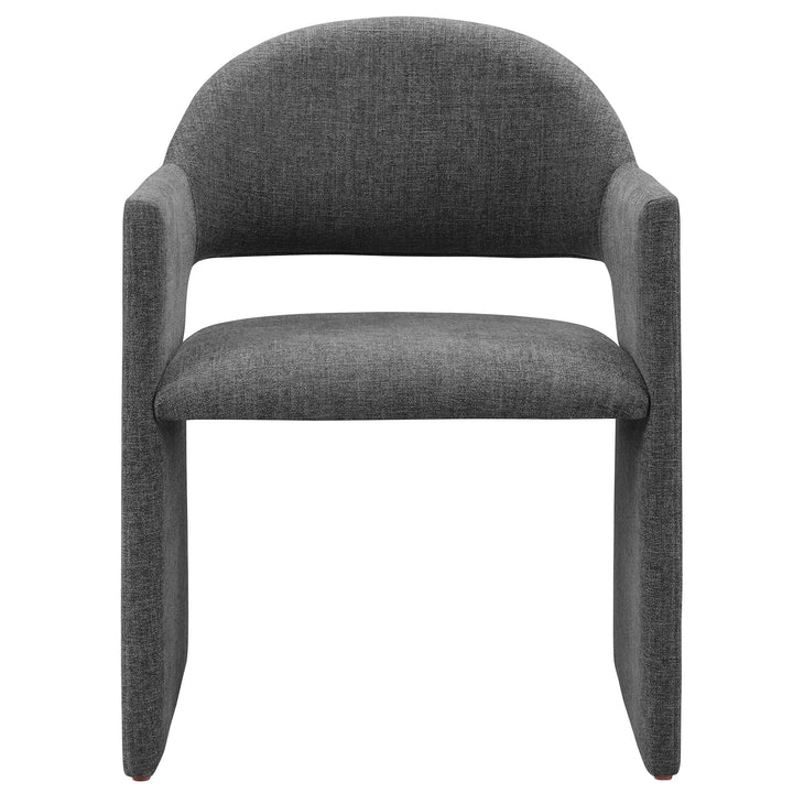 Sok Upholstered Dining Armchair - Charcoal Denmark Home