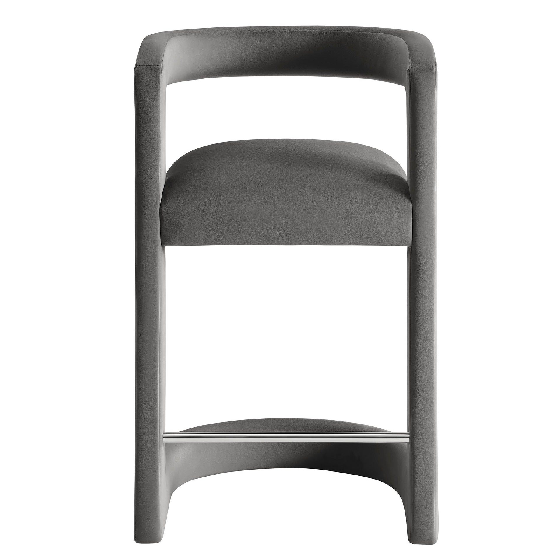 Vigo Velvet Counter Stool - Rust (Copy) Denmark Home