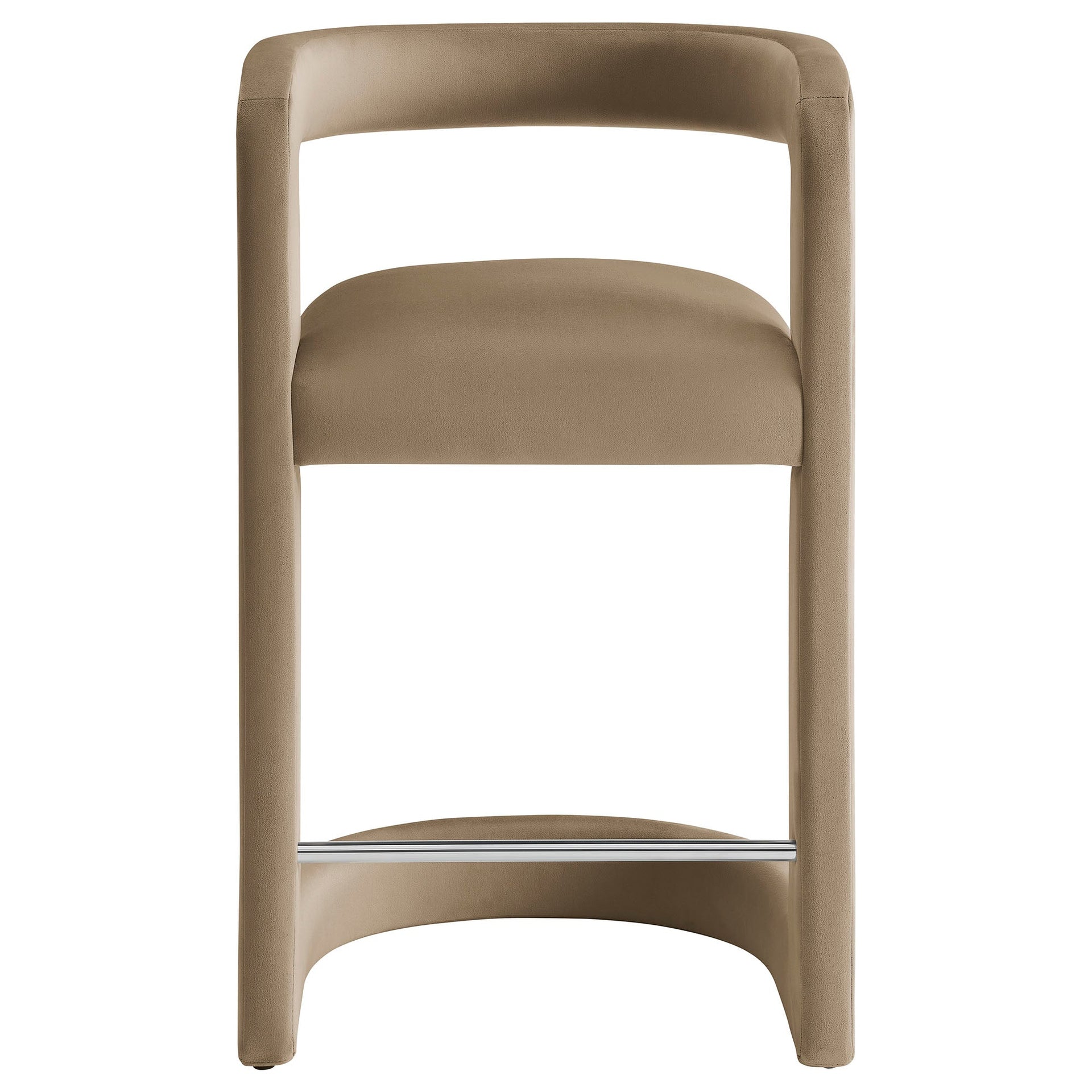 Vigo Velvet Counter Stool - Storm Gray (Copy) Denmark Home