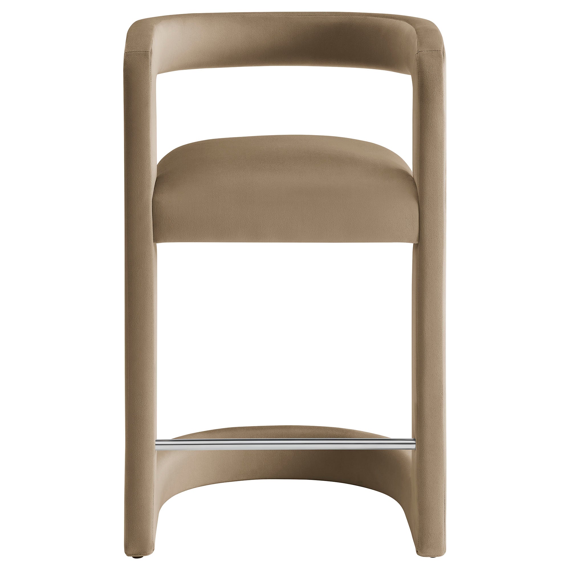 Vigo Velvet Counter Stool - Storm Gray (Copy) Denmark Home