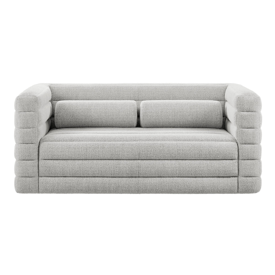Revel Boucle Loveseat – Newsprint