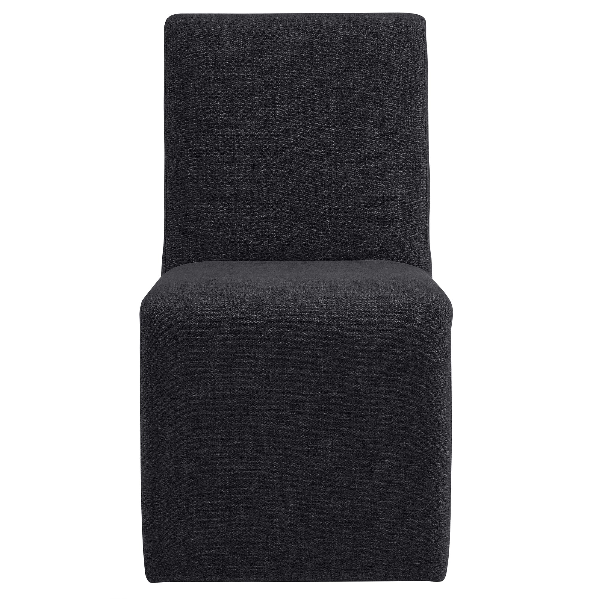 Vik Slipper Dining Chair - Ebony Denmark Home
