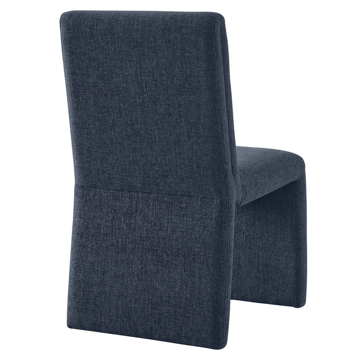 Vik Slipper Dining Chair - Slate Blue Denmark Home