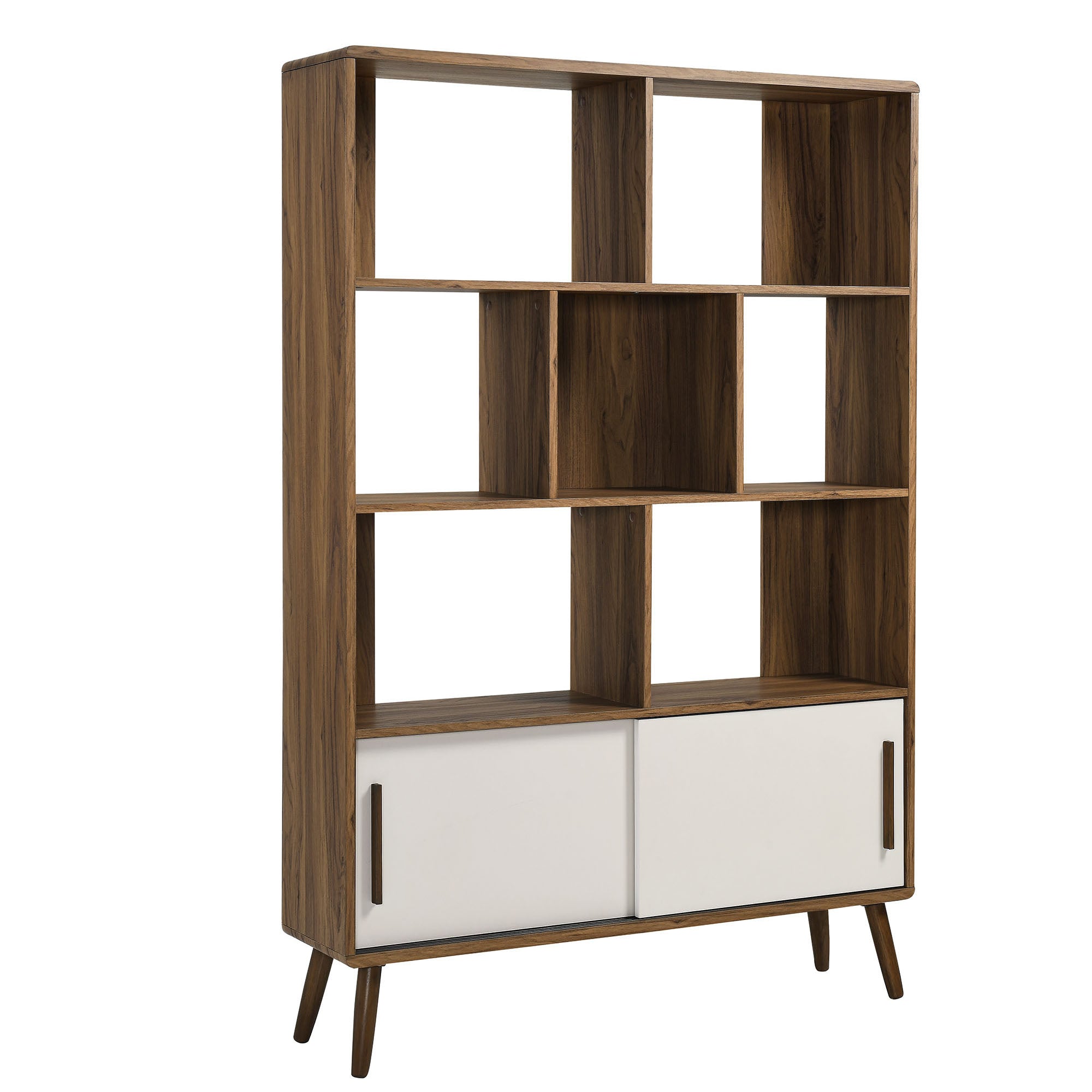 Koru Open Display Bookcase - Walnut (Copy) Denmark Home