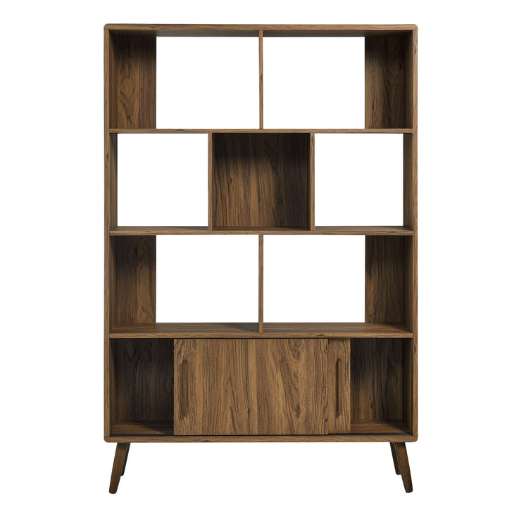 Koru Open Display Bookcase - Walnut Denmark Home