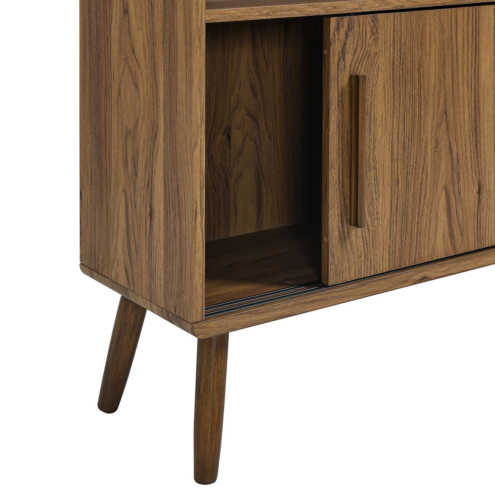 Koru Open Display Bookcase - Walnut Denmark Home