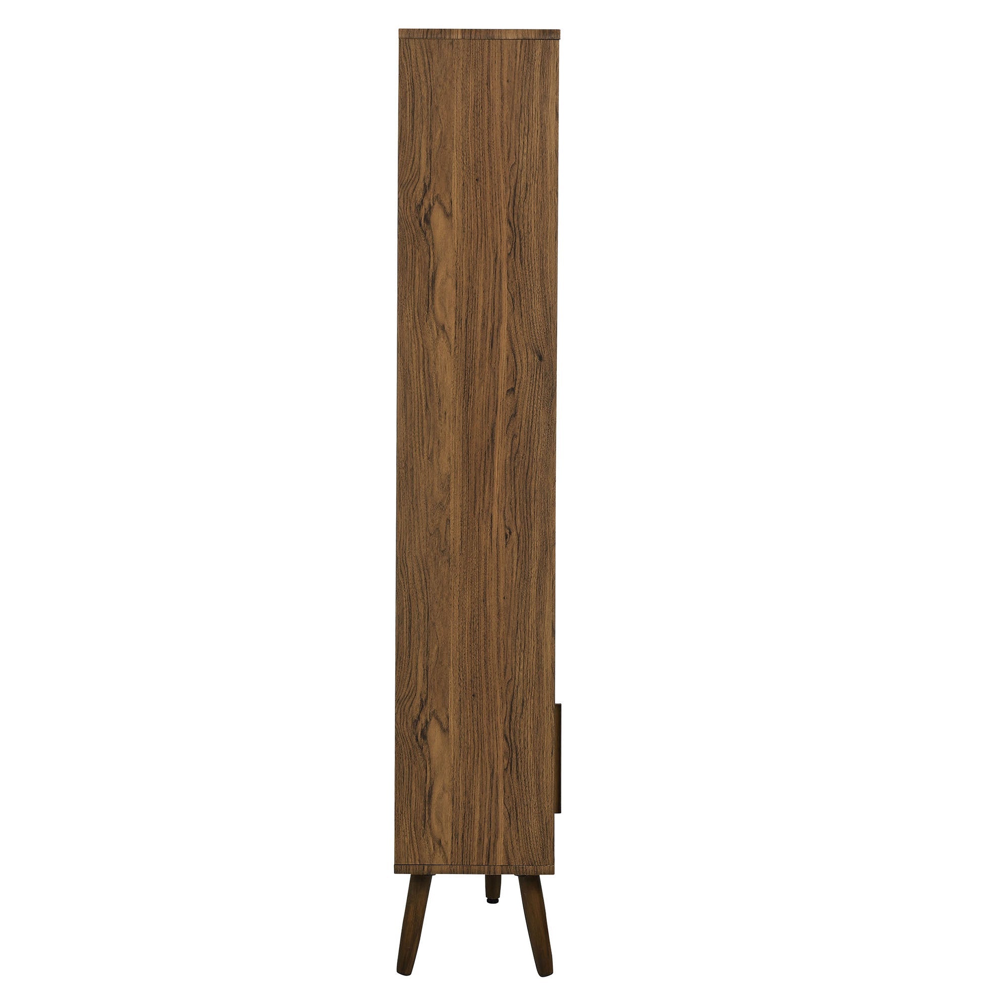Koru Large Open Display Bookcase - Walnut Denmark Home