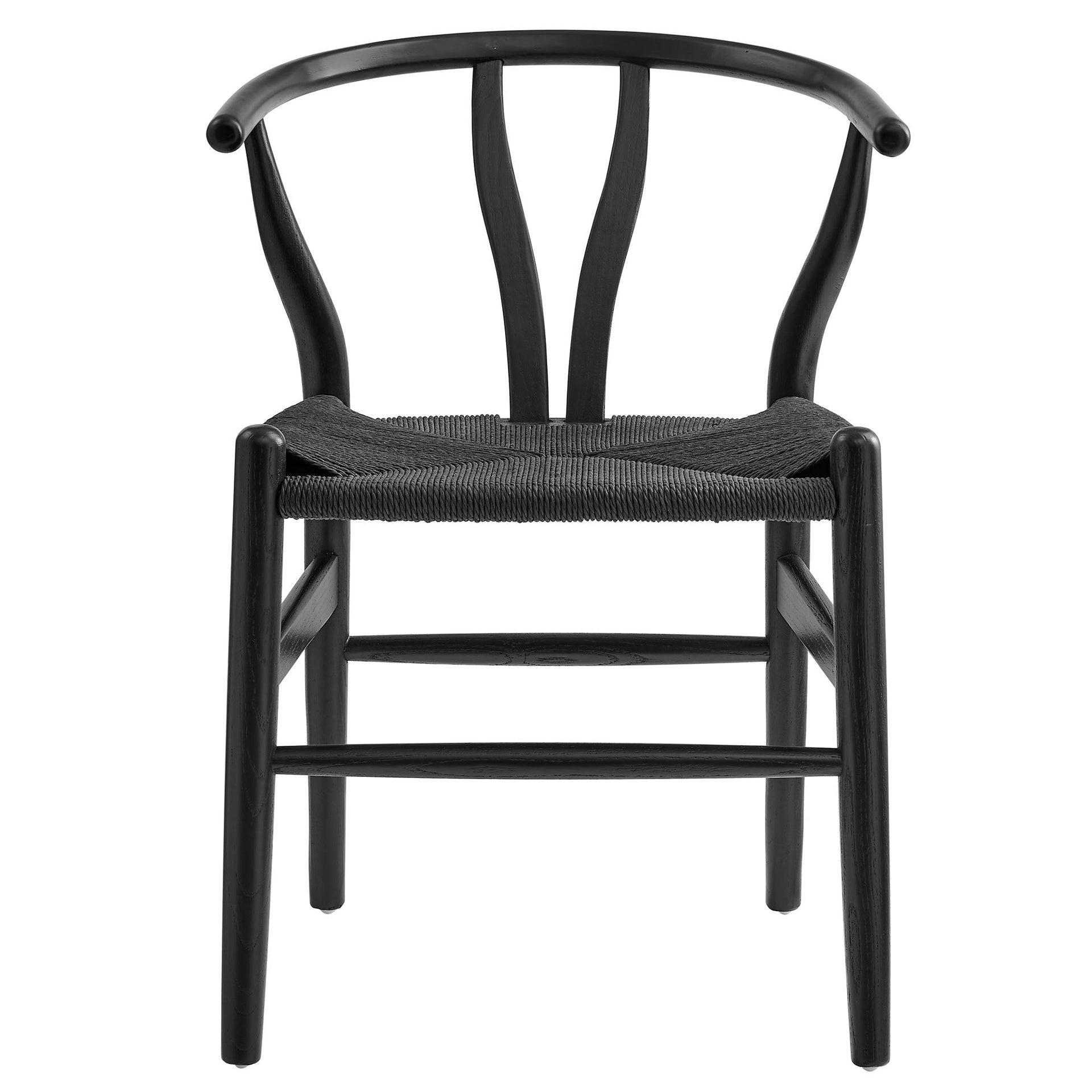 Kalvind Rope Dining Chair - Black Denmark Home