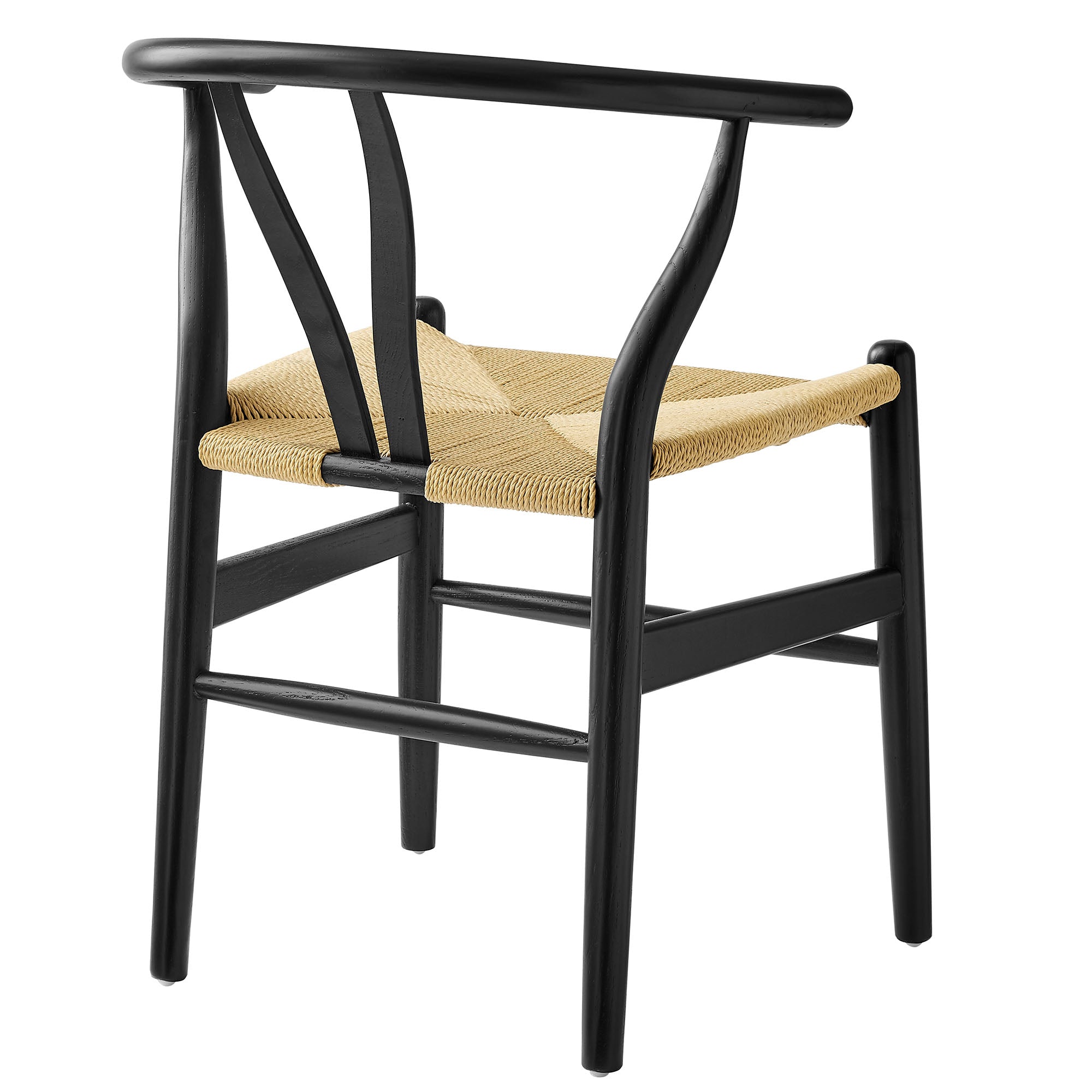 Kalvind Rope Dining Chair - Black Denmark Home