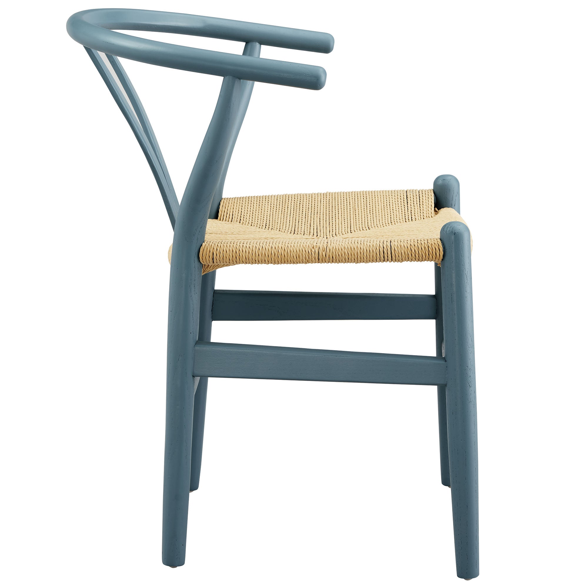 Kalvind Rope Dining Chair - Harbor Blue Denmark Home