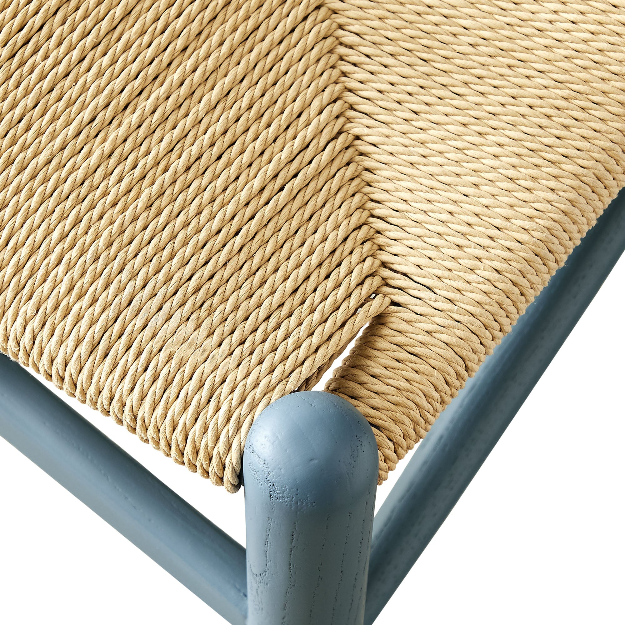 Kalvind Rope Dining Chair - Harbor Blue Denmark Home