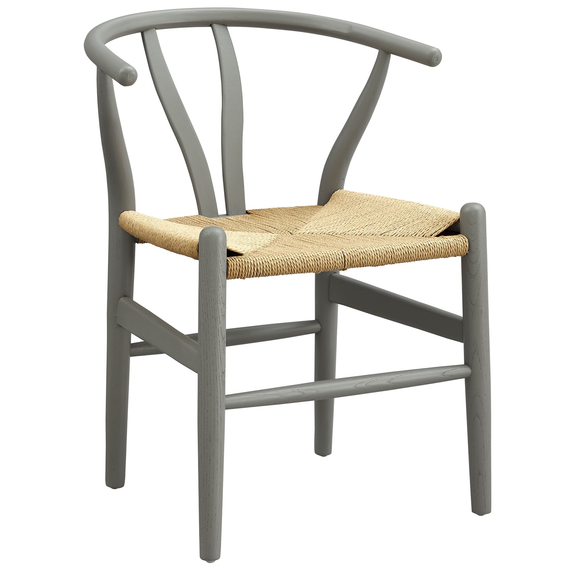 Kalvind Rope Dining Chair - Light Gray Denmark Home