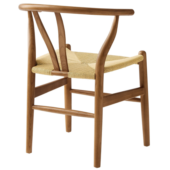 Kalvind Rope Dining Chair - Walnut Denmark Home