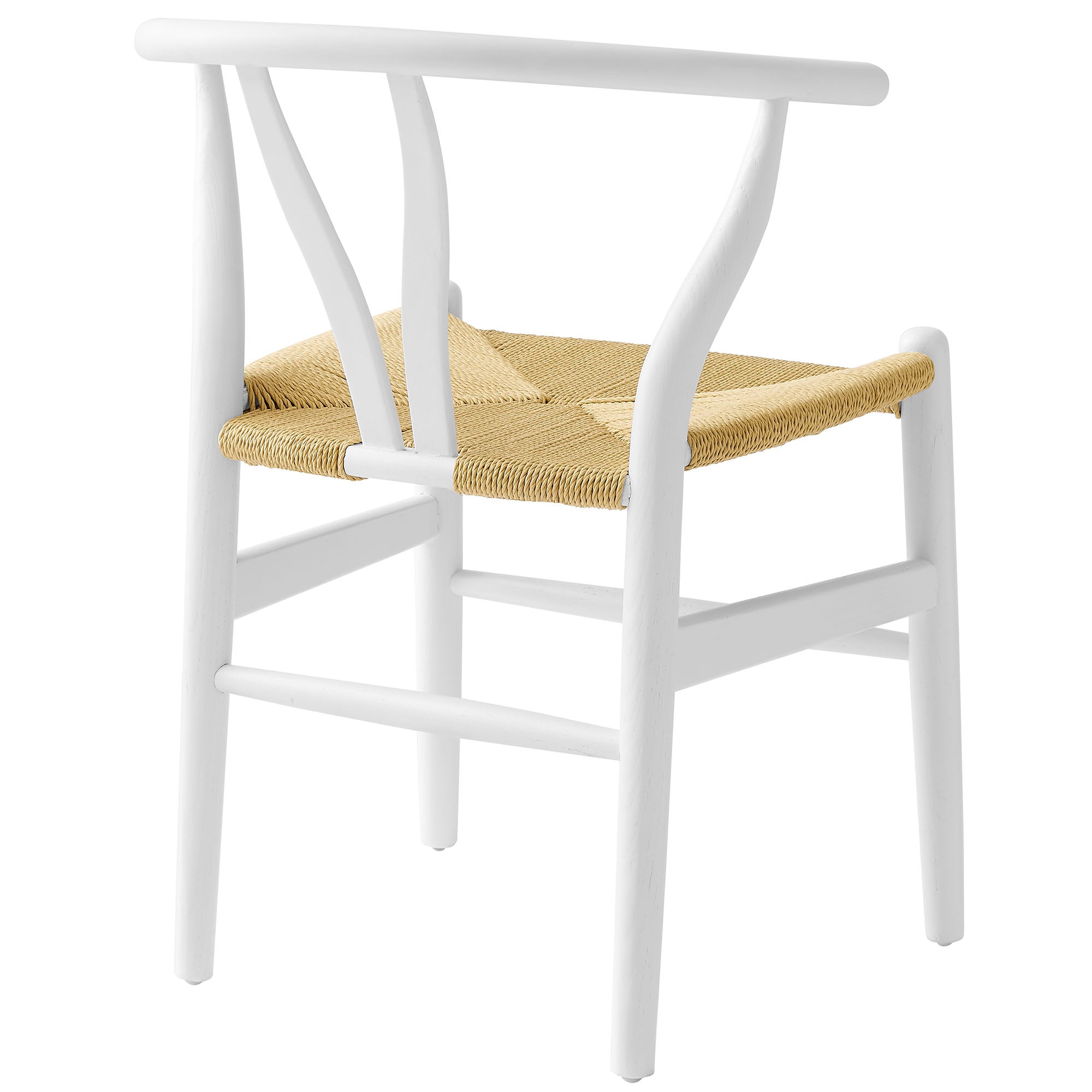 Kalvind Rope Dining Chair - White Denmark Home