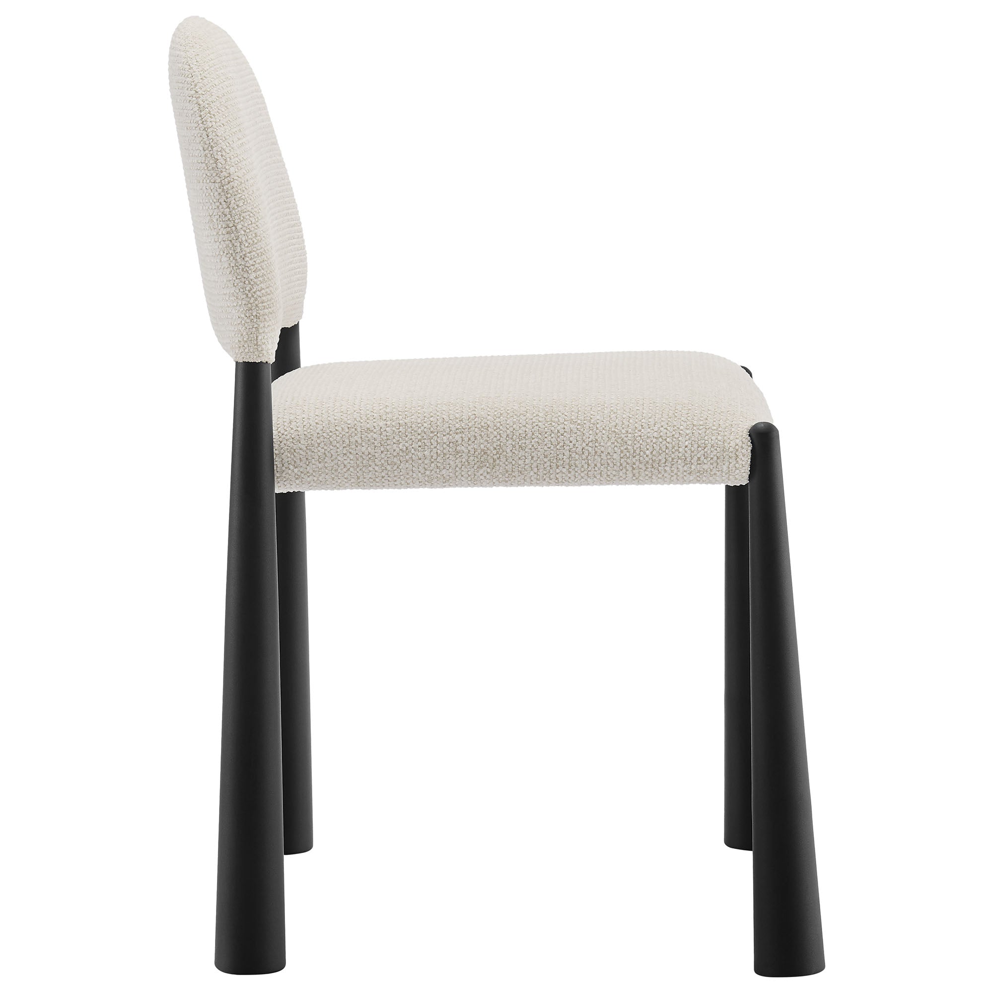Veloré Dining Chair - Black Cream Denmark Home