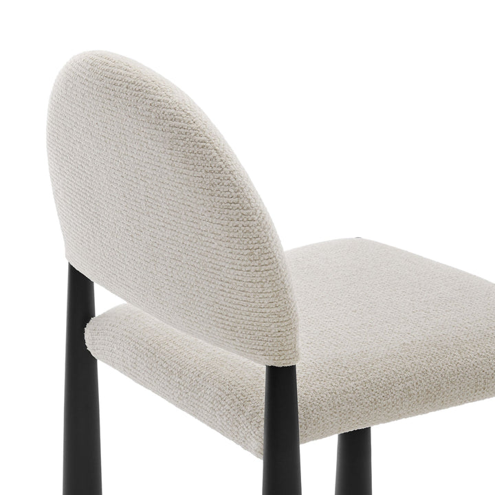 Veloré Dining Chair - Black Cream Denmark Home