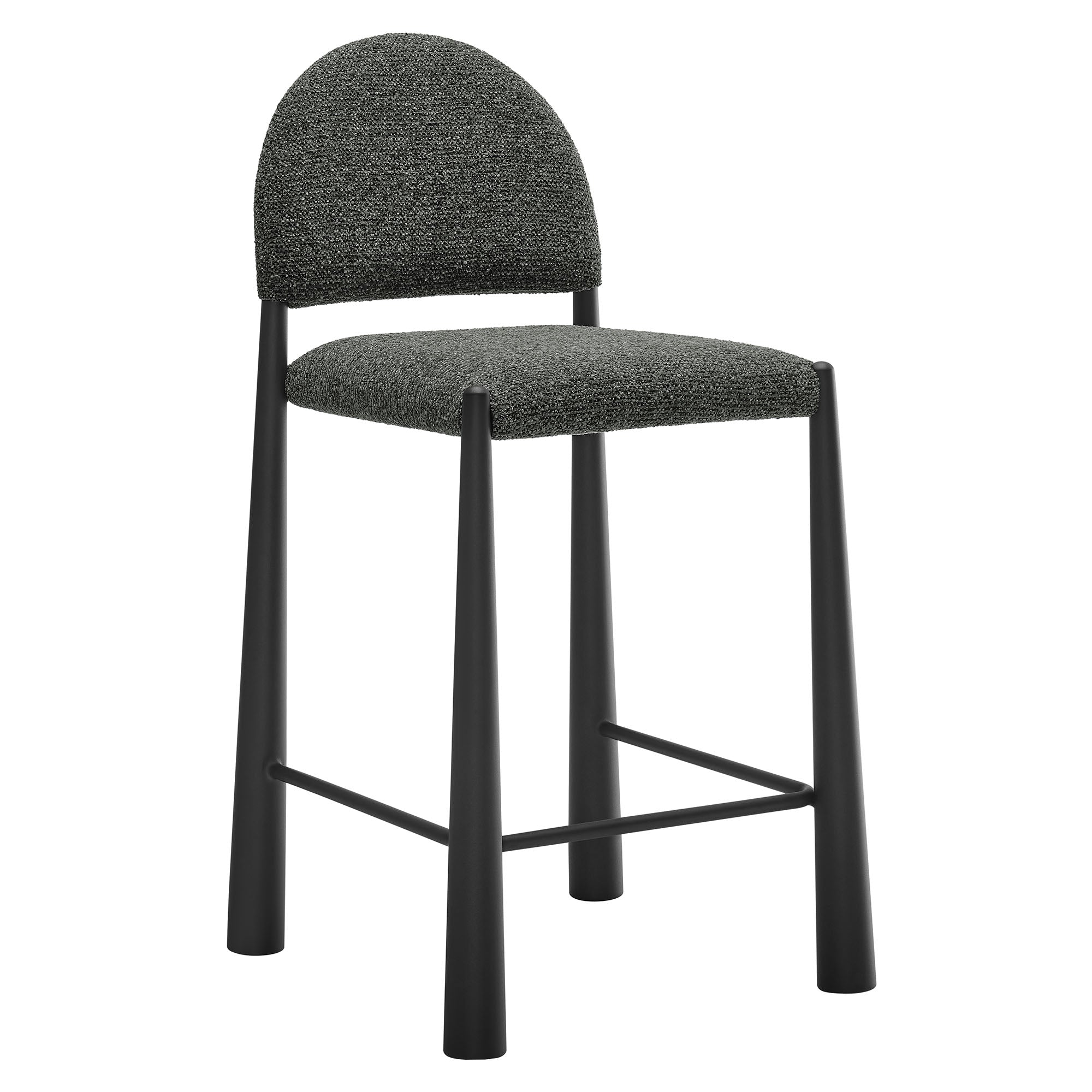 Veloré Counter Stool - Black Anthracite Denmark Home