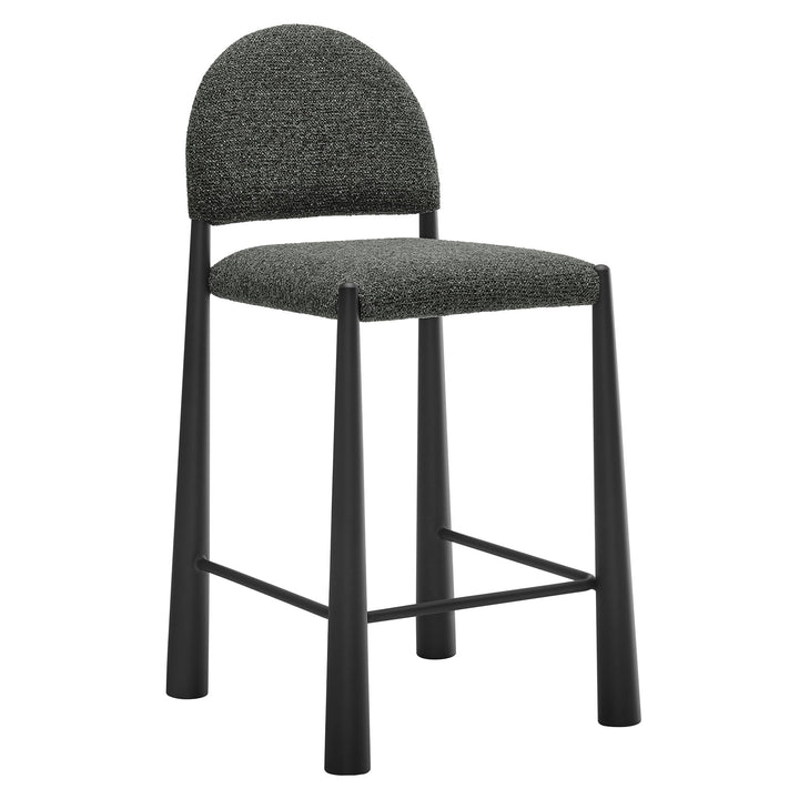 Veloré Counter Stool - Black Anthracite Denmark Home