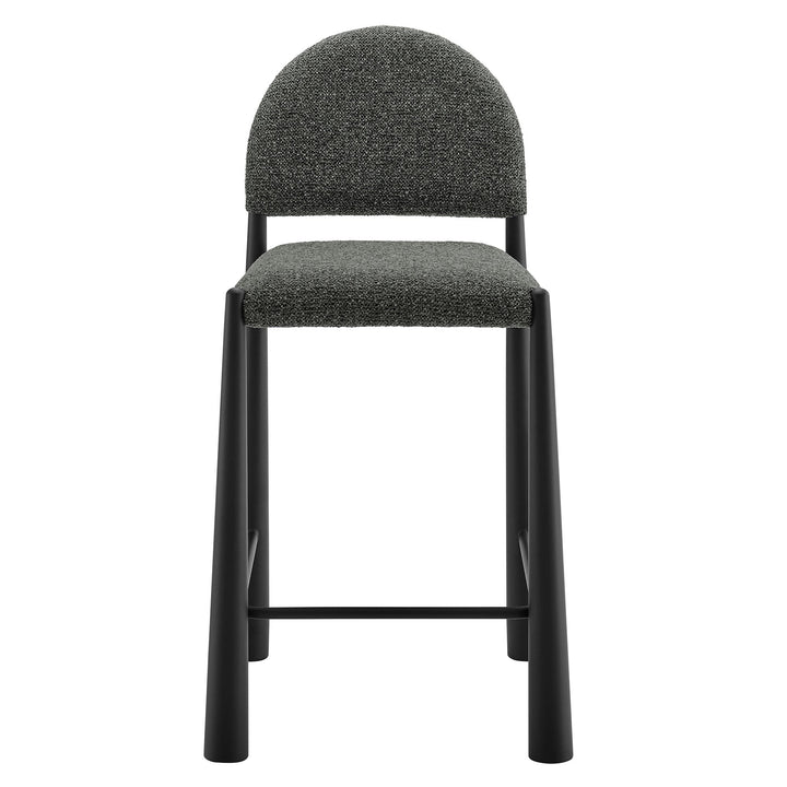 Veloré Counter Stool - Black Anthracite Denmark Home