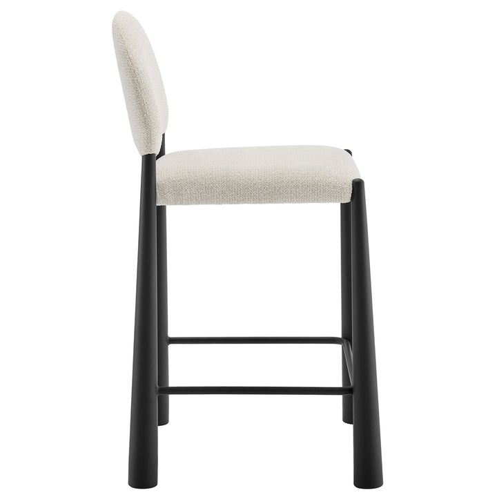 Veloré Counter Stool - Black Cream Denmark Home