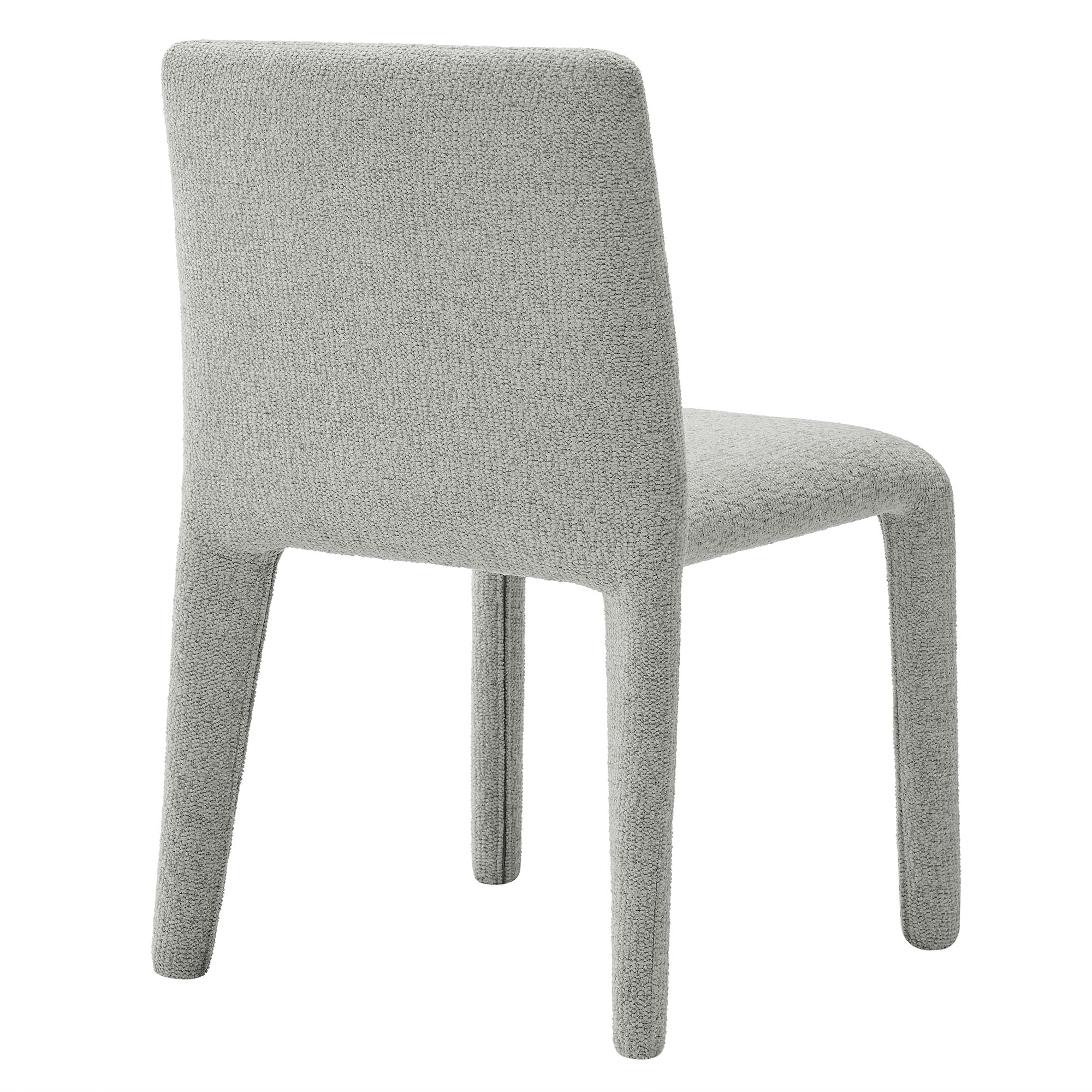 Svep Upholstered Dining Chair - Dove Gray Denmark Home