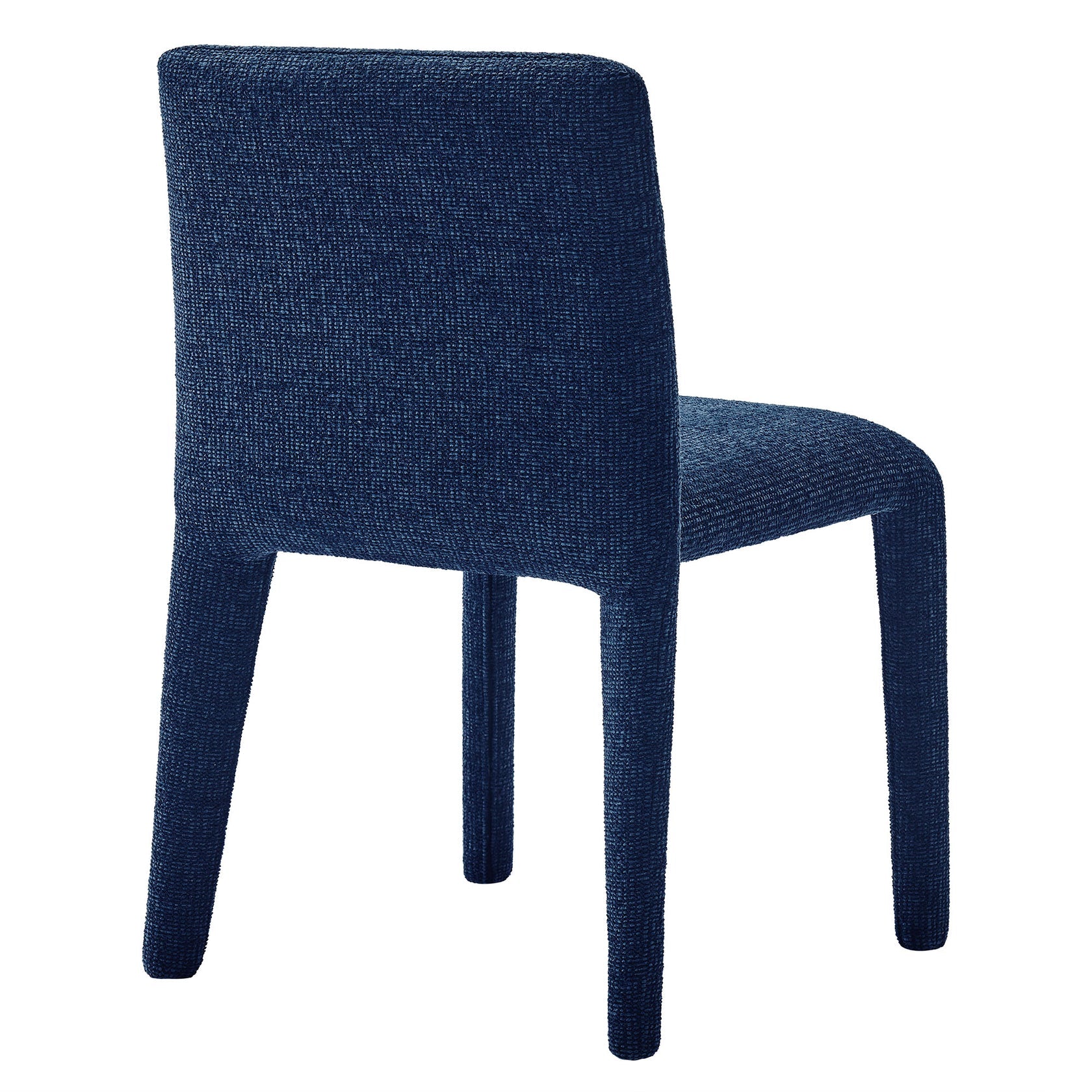 Svep Upholstered Dining Chair - Navy Denmark Home