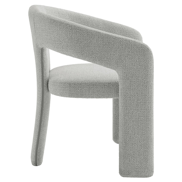 Varen Barrel Dining Chair - Dove Gray Denmark Home