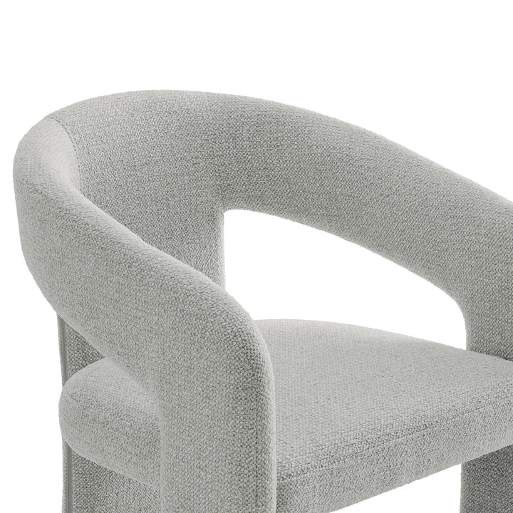 Varen Barrel Dining Chair - Dove Gray Denmark Home