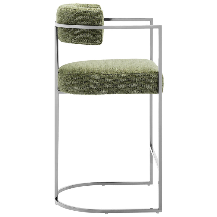 Orik Counter Stool - Silver Leaf Denmark Home