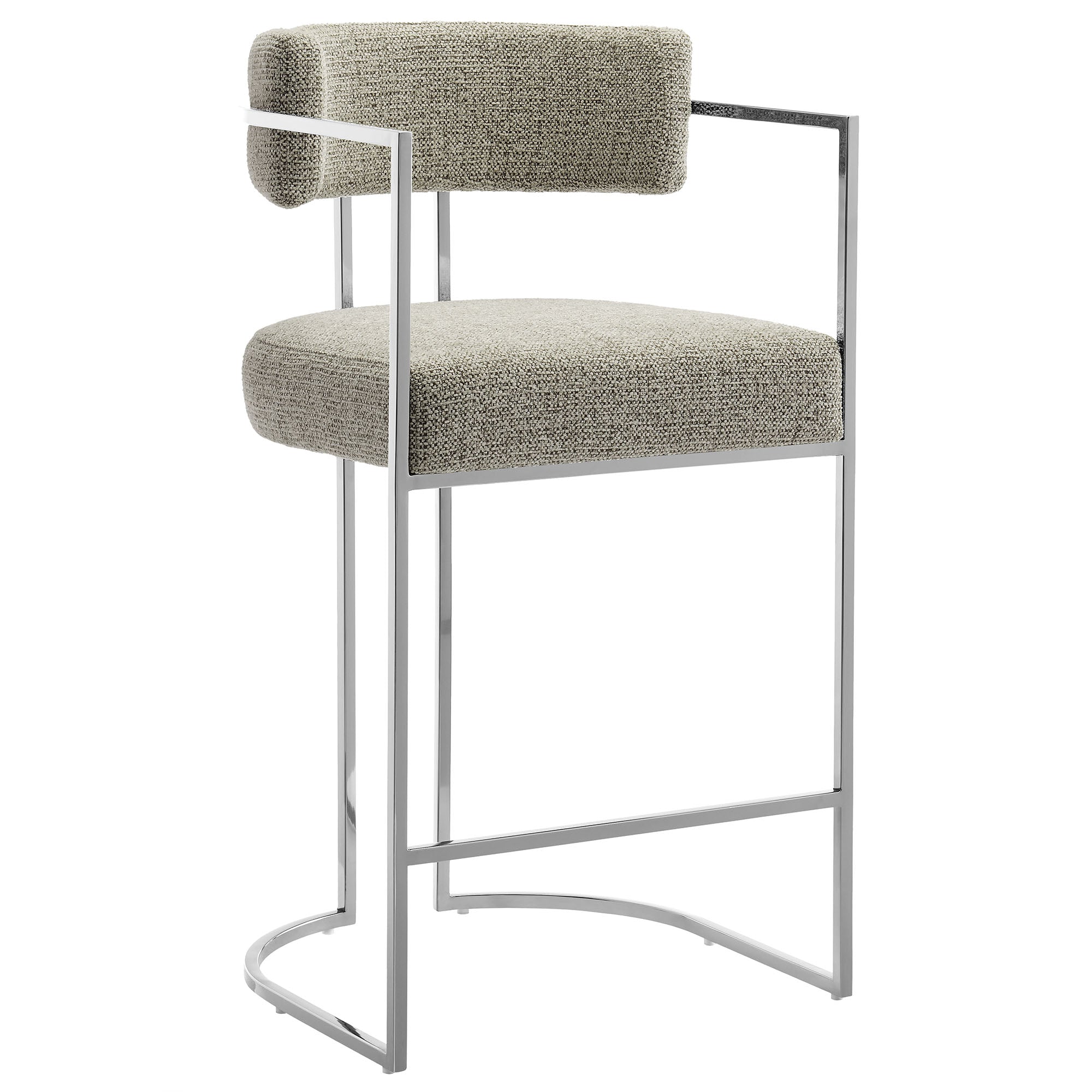 Orik Counter Stool - Silver Wheat Denmark Home