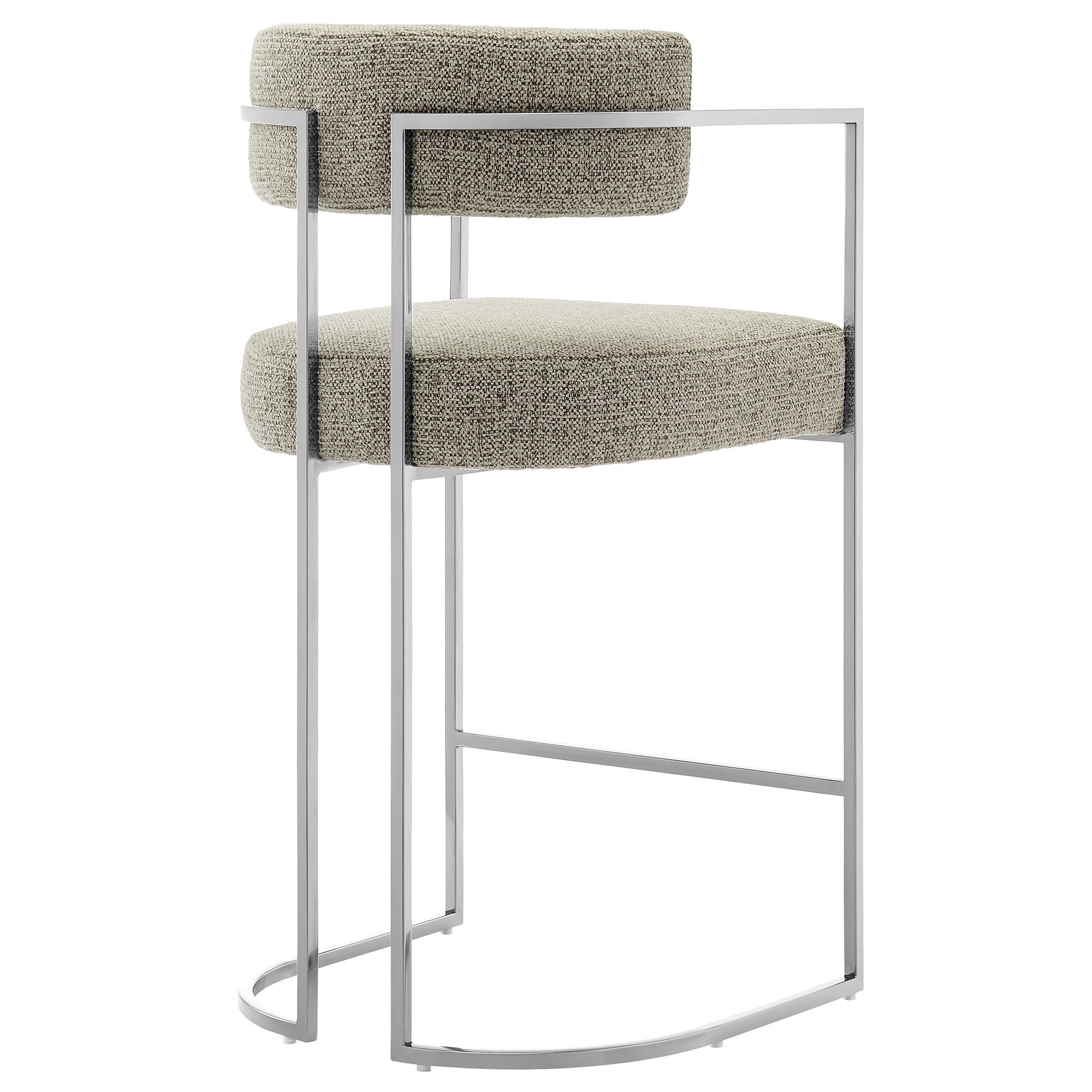 Orik Counter Stool - Silver Wheat Denmark Home