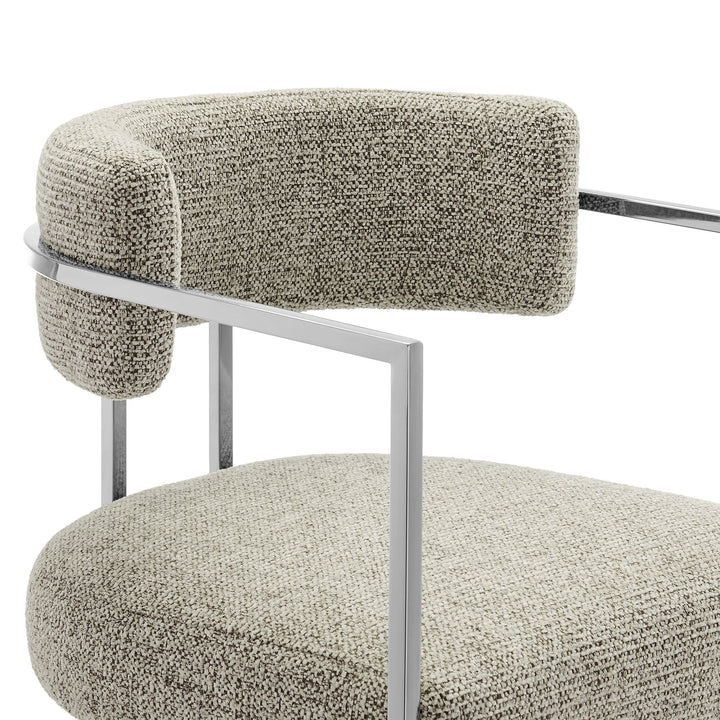 Orik Counter Stool - Silver Wheat Denmark Home