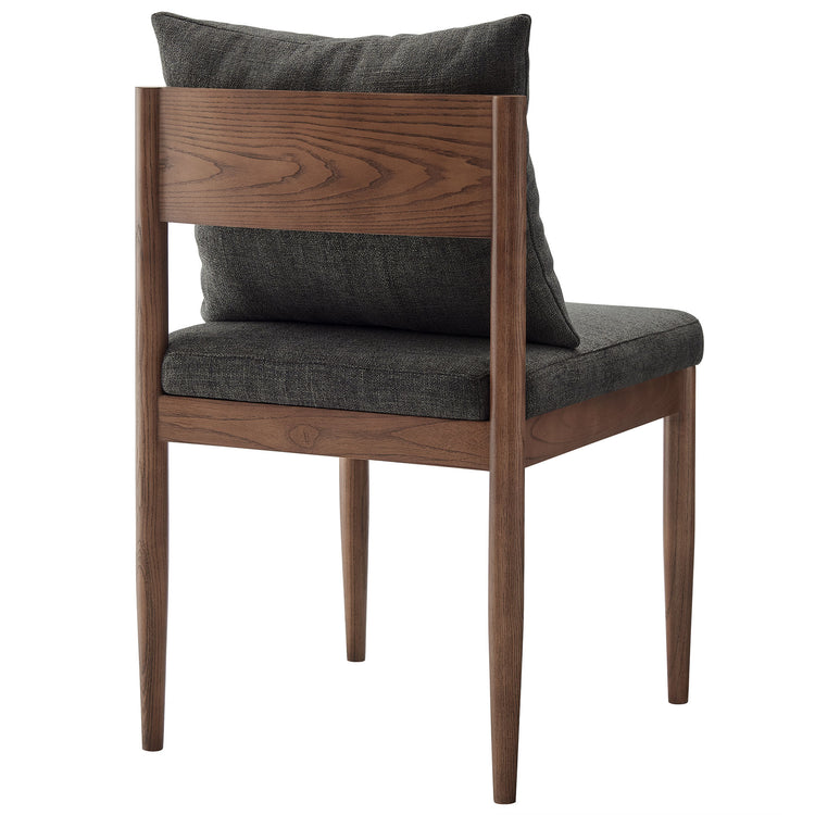 Lys Wood Dining Chair - Charcoal Denmark Home