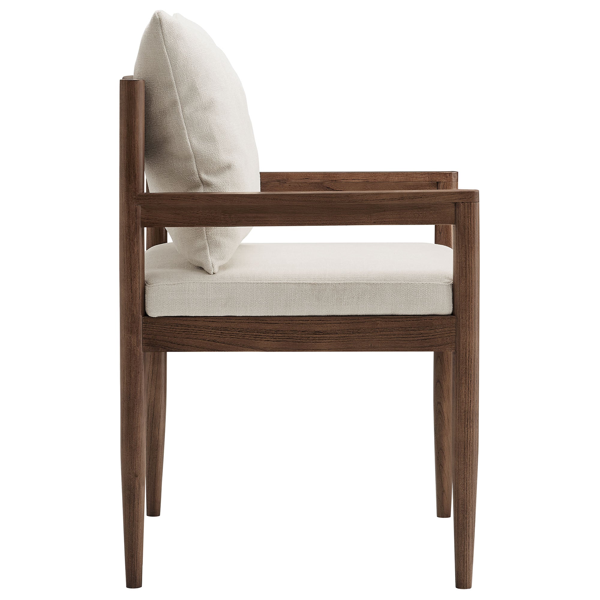 Lys Elm Wood Upholstered Armchair - Salt Denmark Home