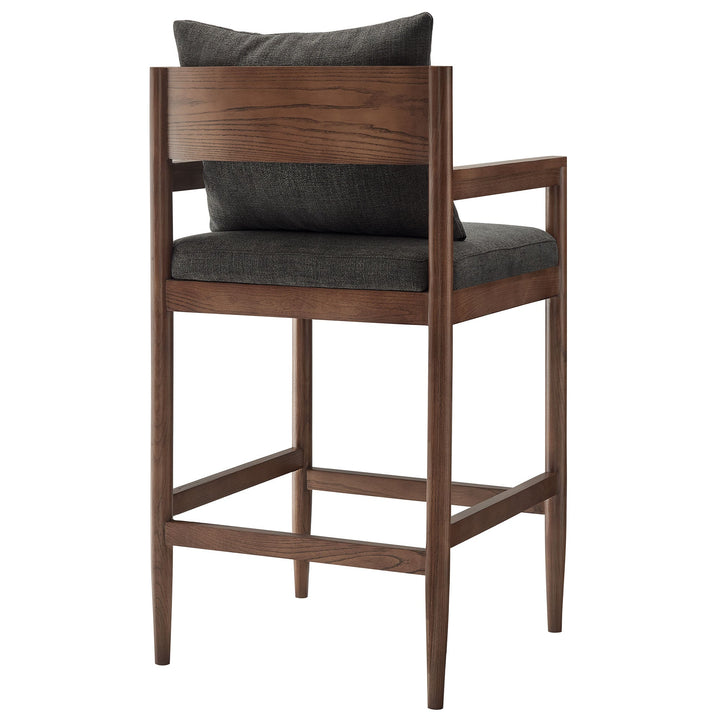 Lys Bar Stool - Charcoal Denmark Home
