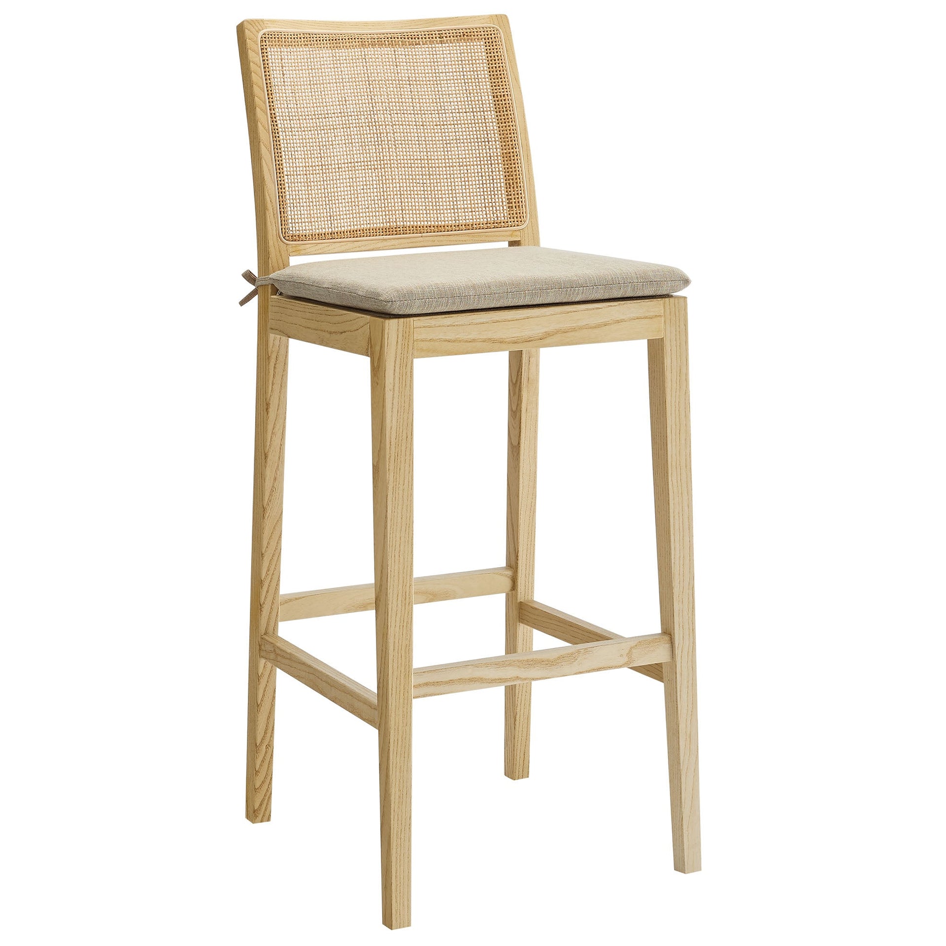 Lorvik Bar Stool - Natural Denmark Home