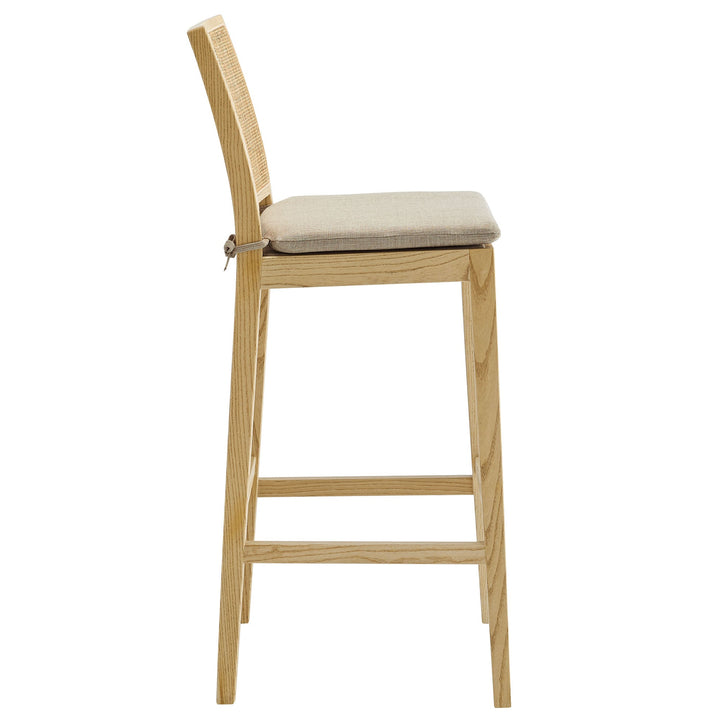 Lorvik Bar Stool - Natural Denmark Home
