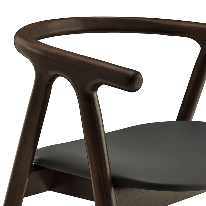 Valdor Dining Armchair - Black Denmark Home