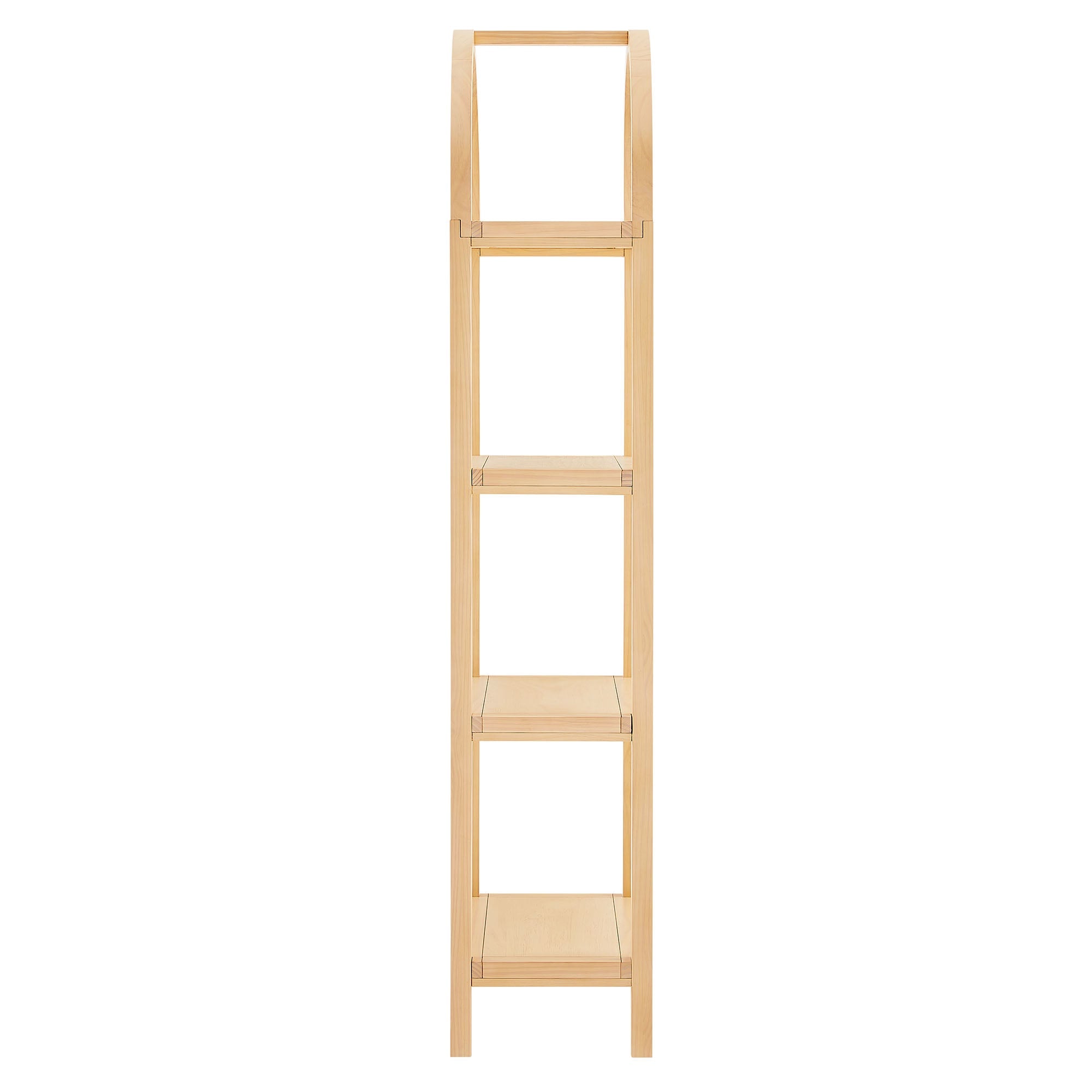 Nook Arched Bookcase - Natural Denmark Home
