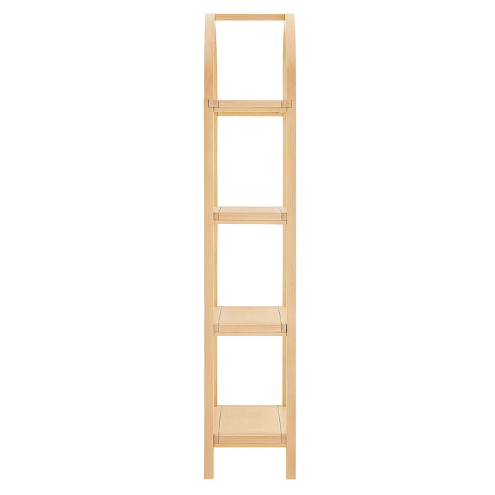 Nook Arched Bookcase - Natural Denmark Home