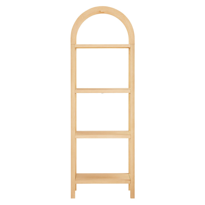 Nook Arched Bookcase - Natural Denmark Home