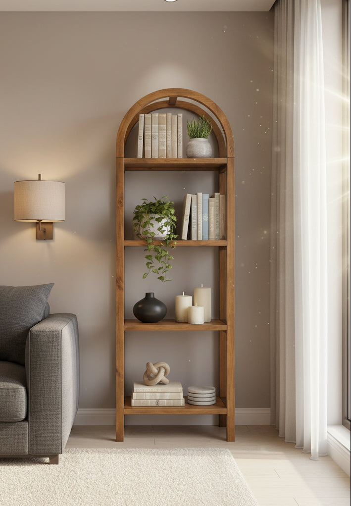 Nook Arched Bookcase - Black (Copy) Denmark Home