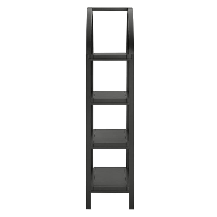Nook Arched Bookcase - Black Denmark Home