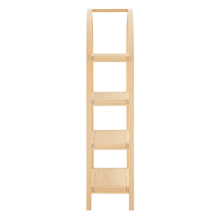 Nook Arched Bookcase - Natural Denmark Home