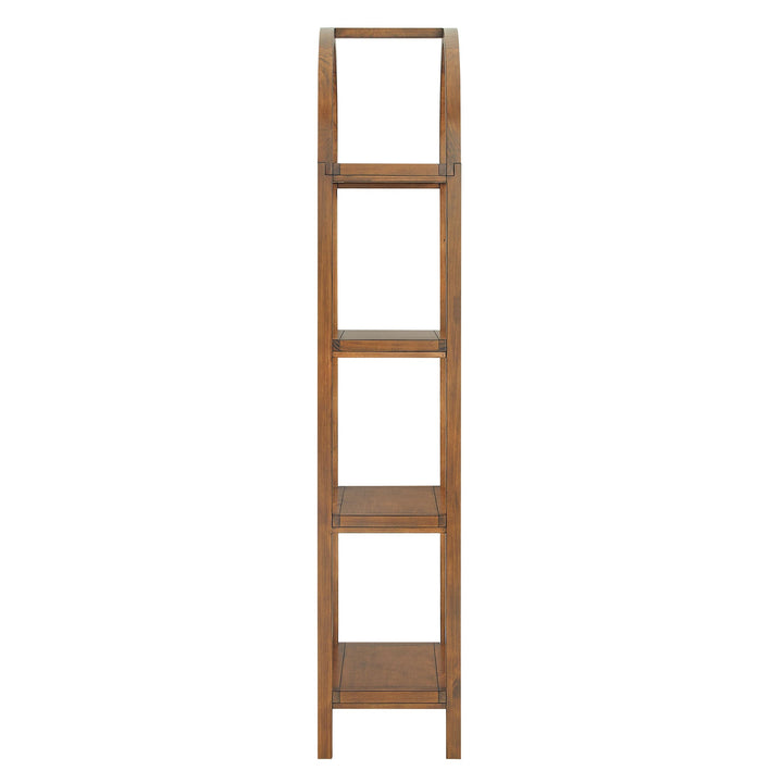 Nook Arched Bookcase - Walnut Denmark Home