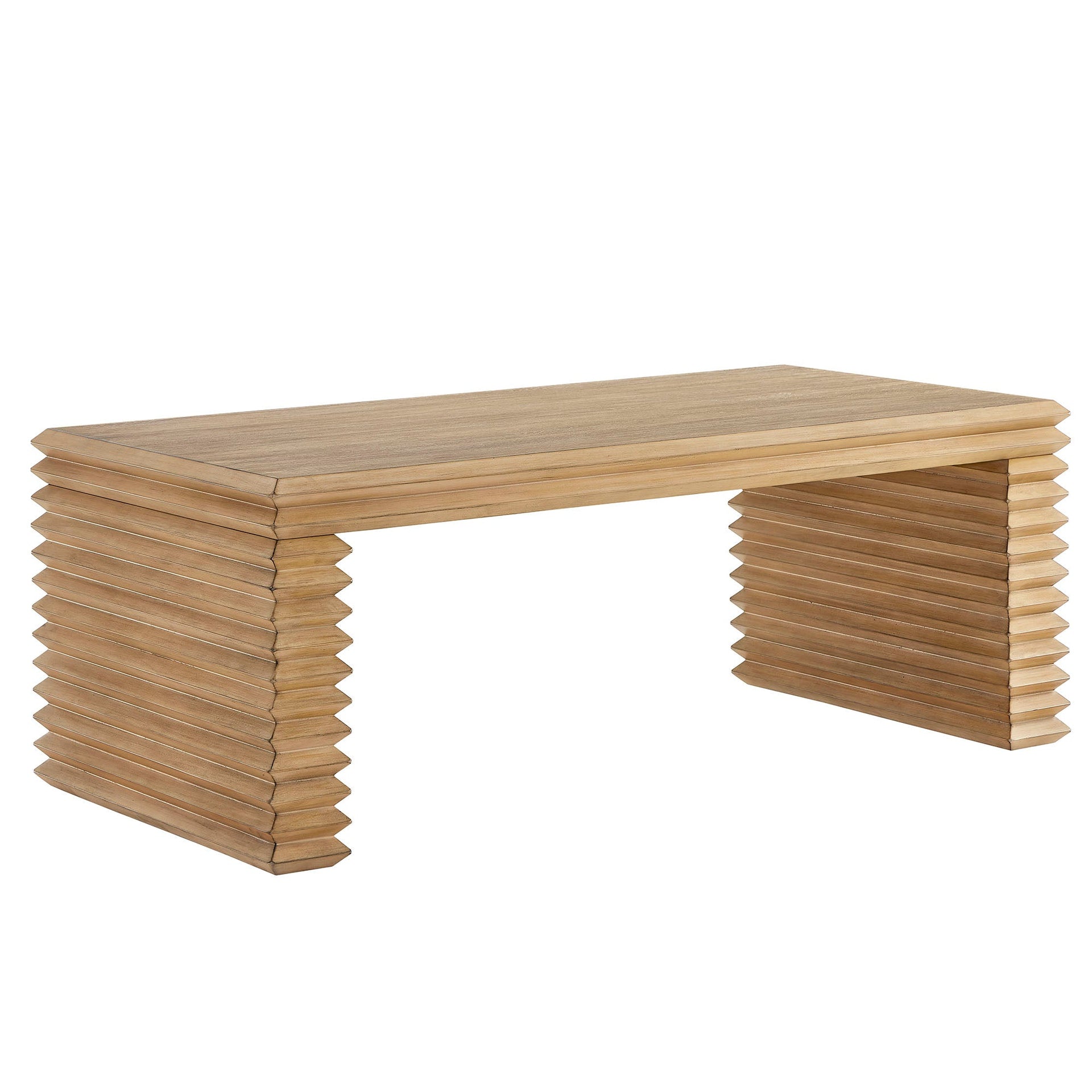 Straven Coffee Table – Weathered Oak