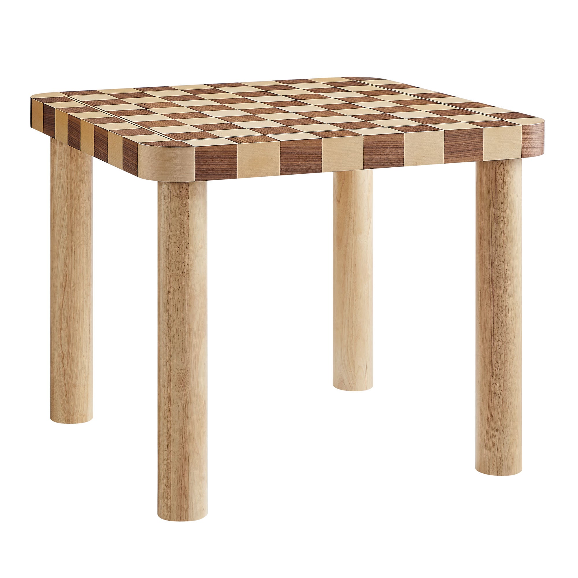 Node Square Dining Table 36" - Oak and Walnut Denmark Home