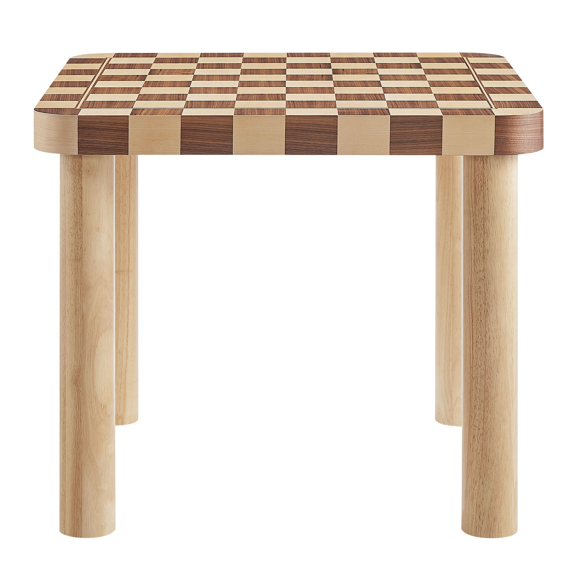 Node Square Dining Table 36" - Oak and Walnut Denmark Home