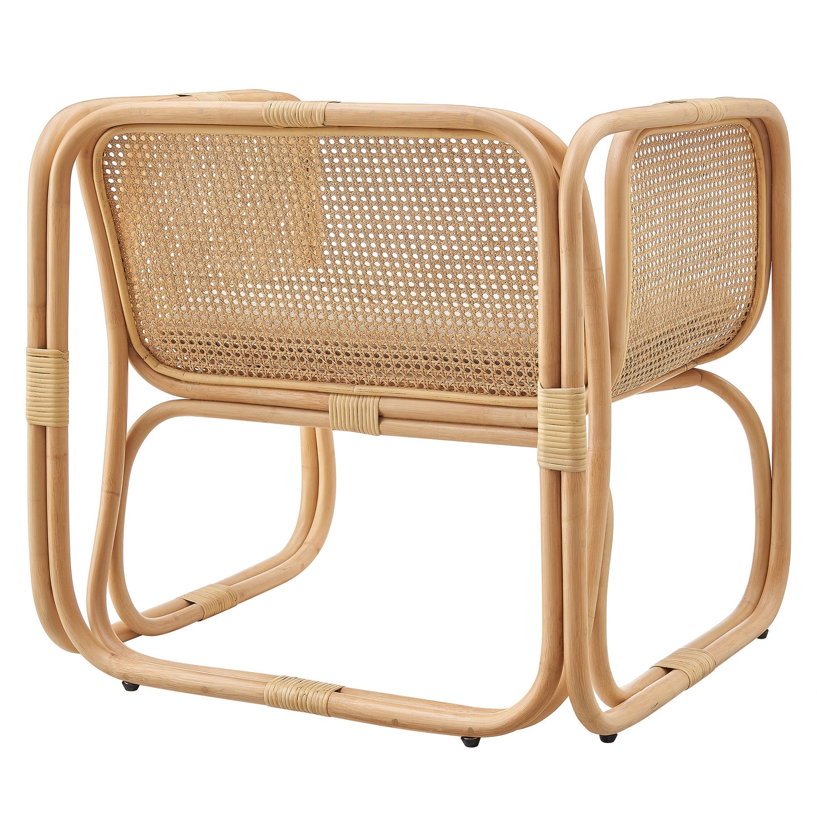 Heath Rattan Lounge Chair – Natural Denmark Home