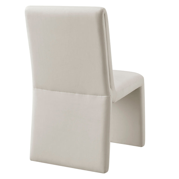 Vik Velvet Dining Chair - Alabaster Denmark Home